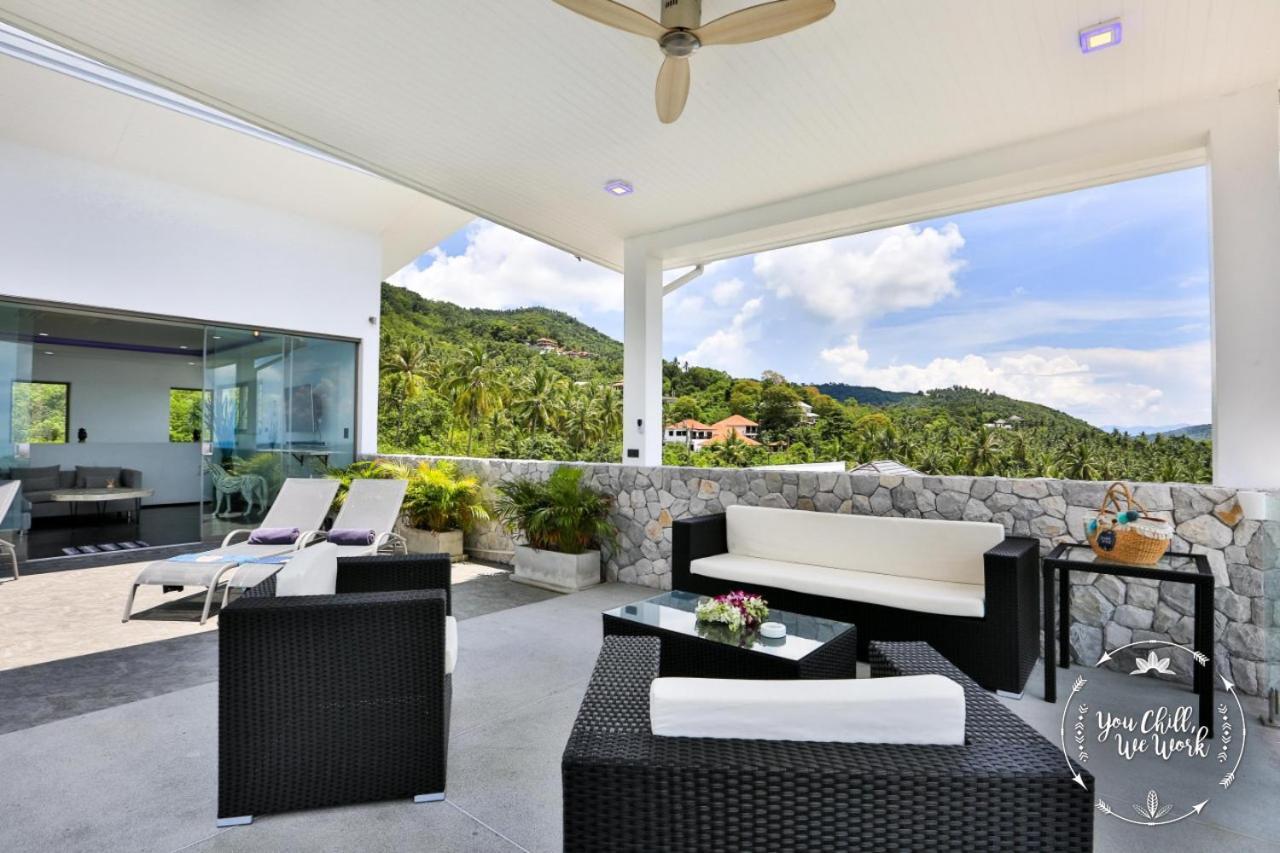 Villa Azur, 4 Bedrooms, Ocean View Chaweng Exterior foto