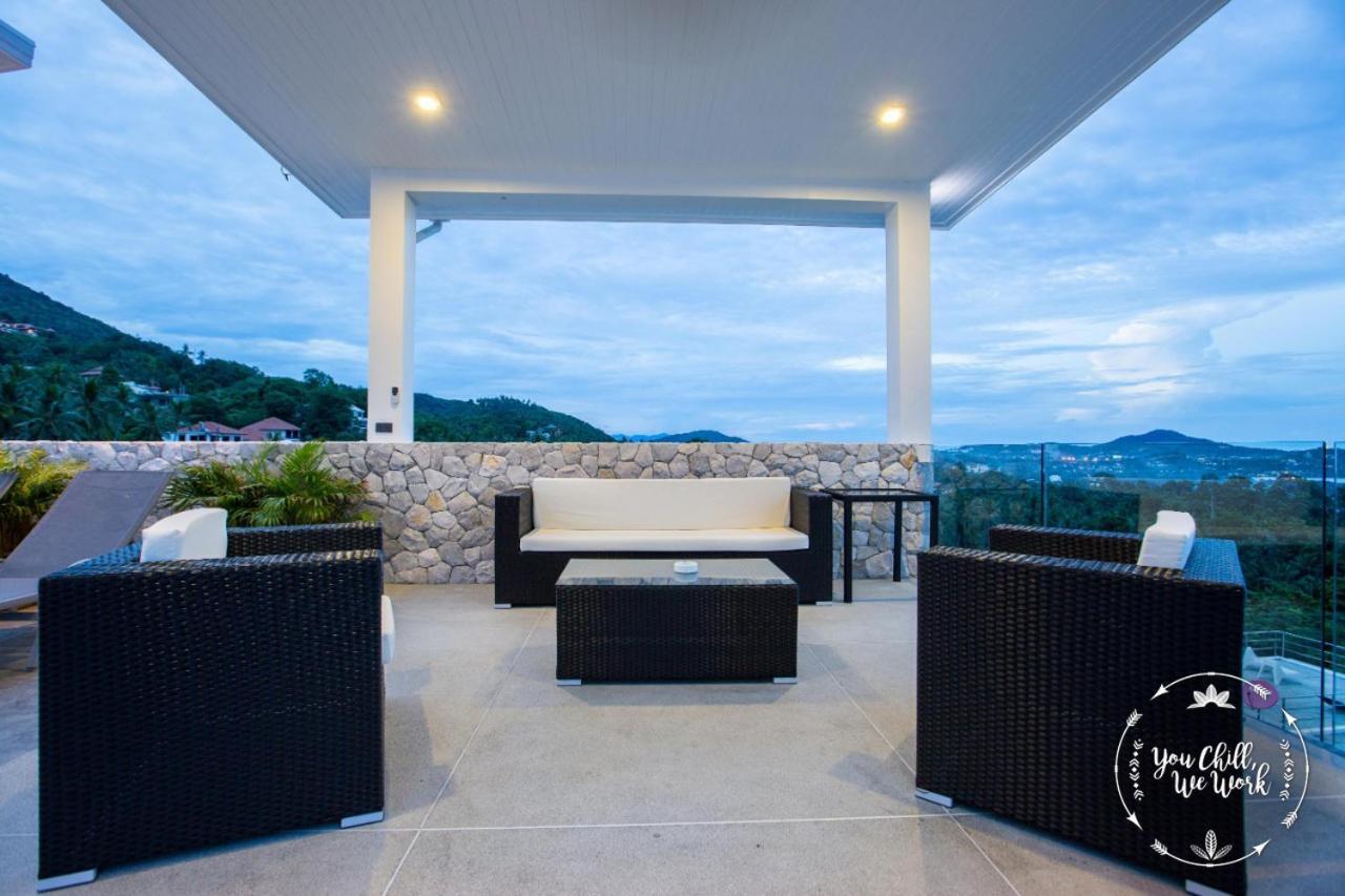 Villa Azur, 4 Bedrooms, Ocean View Chaweng Exterior foto