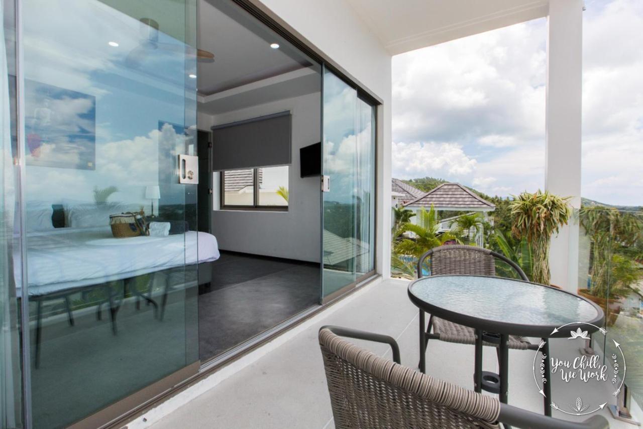 Villa Azur, 4 Bedrooms, Ocean View Chaweng Exterior foto