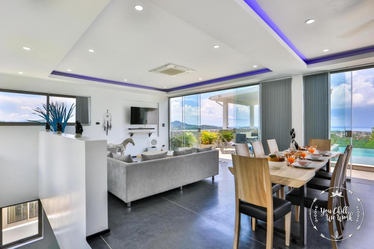 Villa Azur, 4 Bedrooms, Ocean View Chaweng Exterior foto