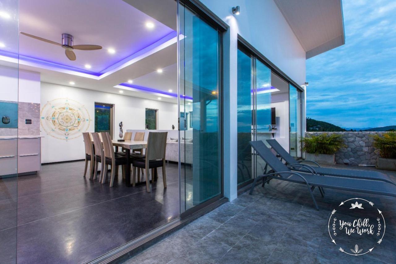 Villa Azur, 4 Bedrooms, Ocean View Chaweng Exterior foto